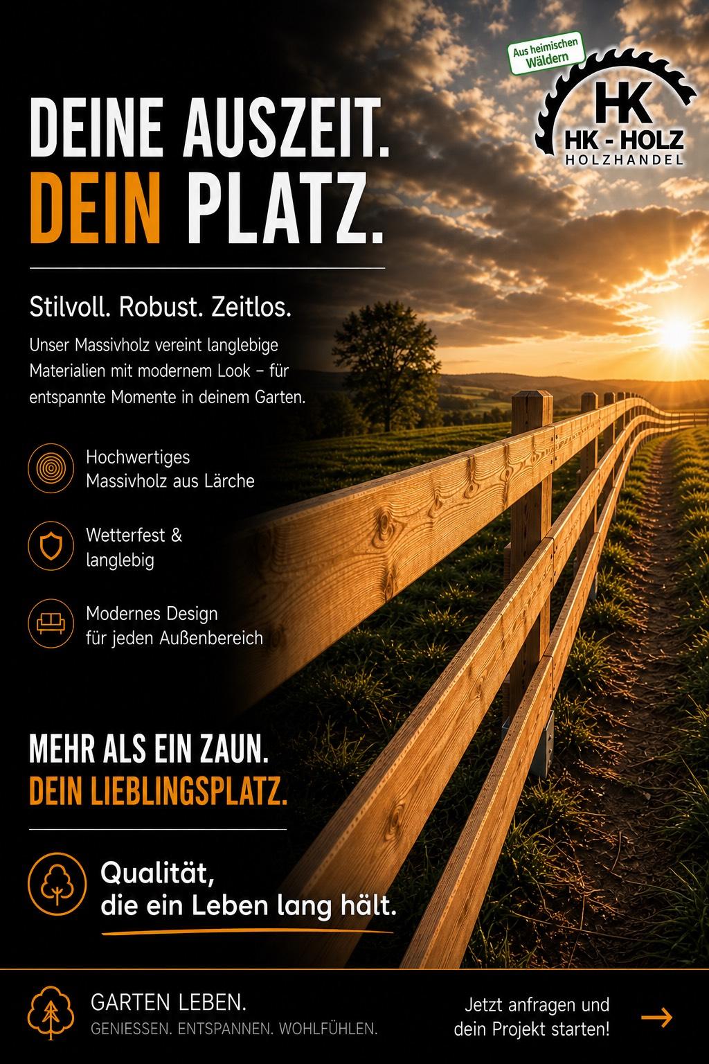 Bretter und Pfosten Lärche